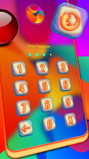 Abstract Color Tiles Launcher Theme screenshot 4