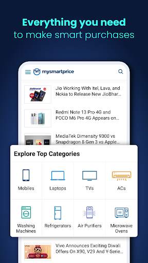 Price Comparison- MySmartPrice screenshot 1