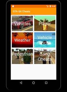 Cheats for GTA-San Andreas screenshot 5
