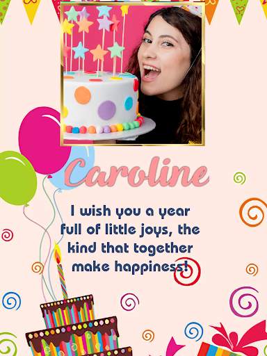 happy birthday cards with photo screenshot 5