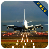 Airplane！Emergency landing icon
