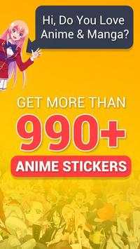 Anime Stickers for WhatsApp (WASticker Apps) screenshot 1