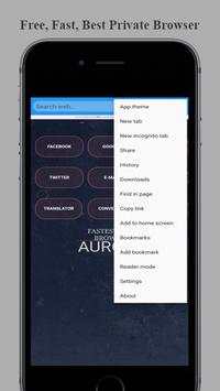 Aurora mini Browser स्क्रीनशॉट 6