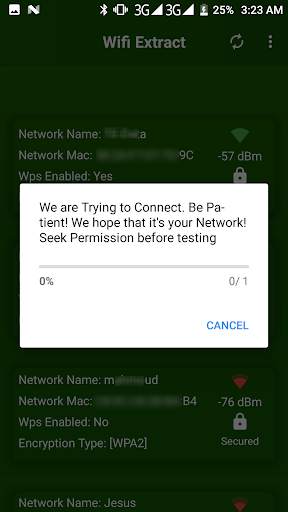 WiFi Extract كشف الواى فاى screenshot 4