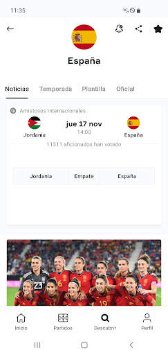 OneFootball Resultados en vivo screenshot 4