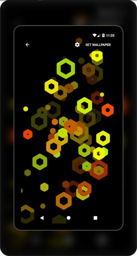 Hex AMOLED Neon Live Wallpaper 2021 screenshot 21
