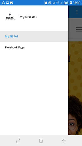 My NSFAS screenshot 4
