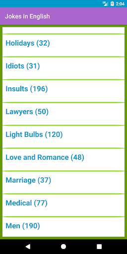 Jokes in English 3000  screenshot 4