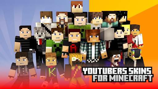 Youtubers skins for minecraft screenshot 3