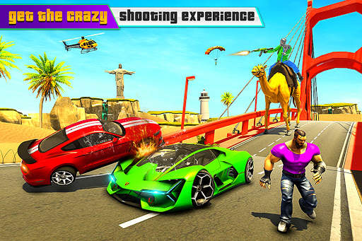 Camel Shooter 3D : Real Gangster Crime City Game स्क्रीनशॉट 3
