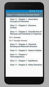 Class 11-12 Chemistry Exemplar Books screenshot 1