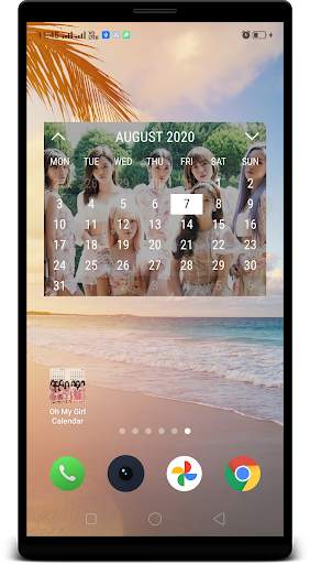 OH MY GIRL Calendar Widget screenshot 6