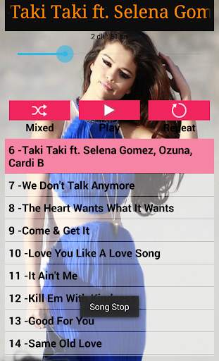 Selena Gomez Songs 2020 without internet screenshot 4