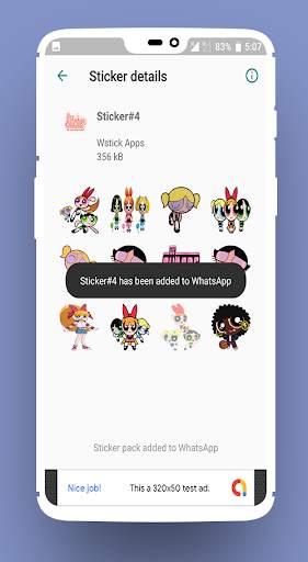 Sticker de las Chicas Poderosas Para WhatsApp screenshot 4