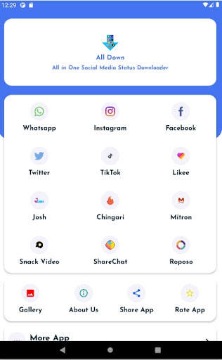 All Down|All in One Social Media Status Downloader screenshot 5