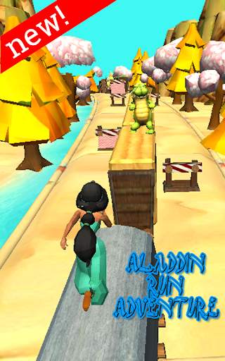 Prince Aladdin Run Escape - Jungle Dash Adventure screenshot 3