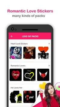 Romantic Gif Stickers For WhatsApp screenshot 2