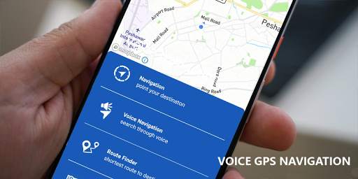 Voice GPS Navigation: Live Driving Direction screenshot 1