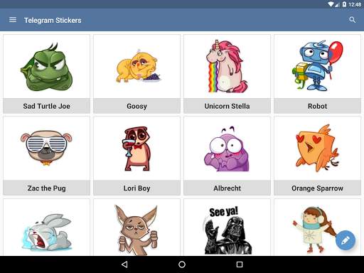 Stickers untuk Telegram screenshot 4