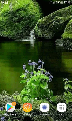 Green Nature Live Wallpaper screenshot 3