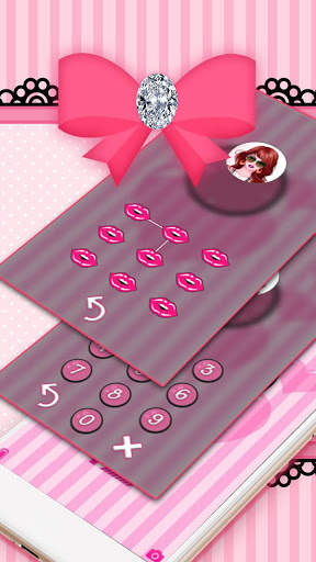 Salmon Lipstick Bowtie Theme screenshot 6