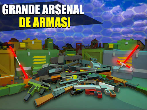 Fúria de Pixel: 3D Multiplayer screenshot 5