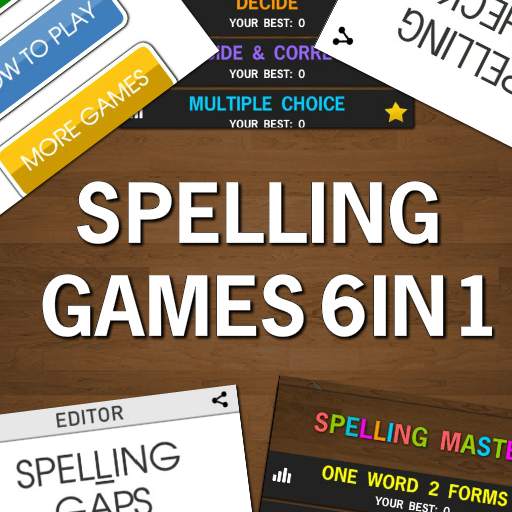 Spelling Games 6 in 1 - Free 1.2