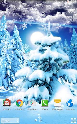Winter Forest Live Wallpaper screenshot 6