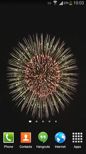 Fireworks Live Wallpaper HD 3 screenshot 7