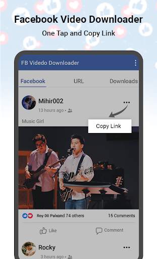 Video Downloader for Facebook Video Downloader screenshot 2