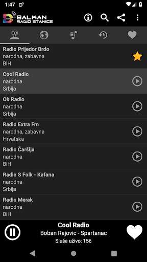 Balkan Radio Stanice screenshot 1