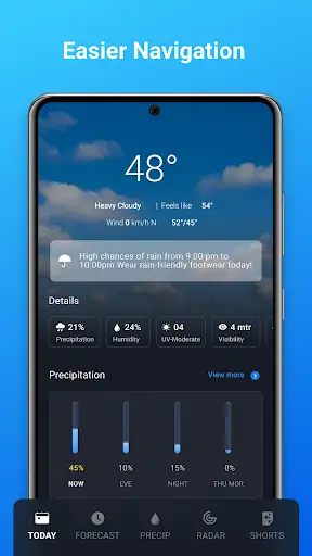 1Weather Forecasts & Radar screenshot 2