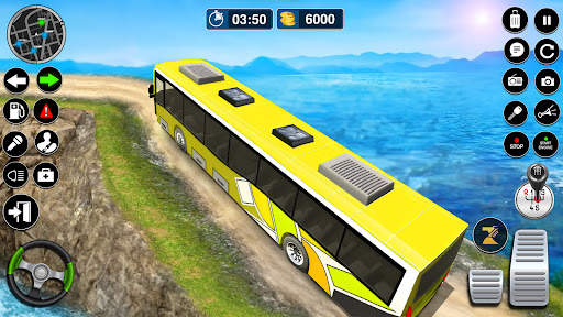 Offroad Coach Bus Driving Game screenshot 4