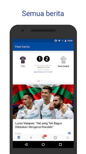 Real Live - Gol dan berita unt screenshot 1