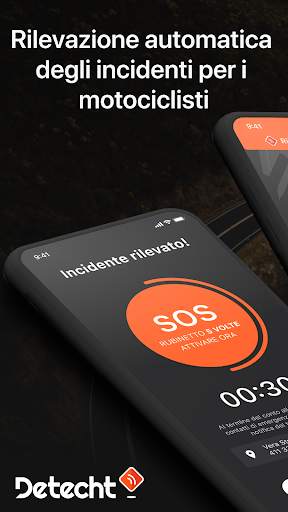 Detecht - App per moto e GPS screenshot 1