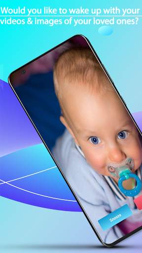 DididApp Video & Picture Alarm Clock, Reminder screenshot 1