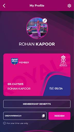 Rajasthan Royals Official App screenshot 8