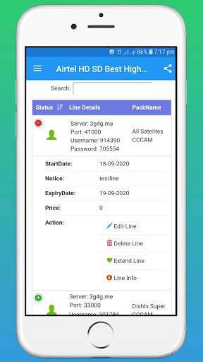 Sirajhd.pk - 3g4g.me Reseller Panel - Cccam Server screenshot 7