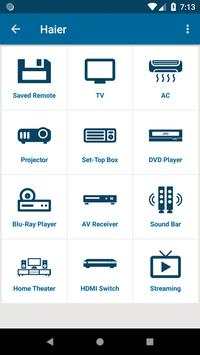 Haier AC Remote screenshot 1