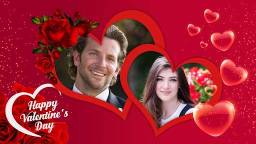 Valentine day love photo frame screenshot 3