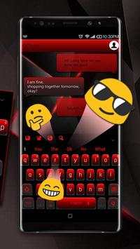 Black Red Keyboard screenshot 3