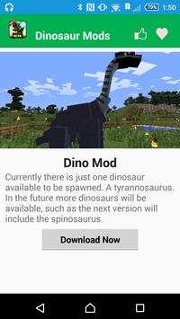 Dinosaur Mod For MCPE' screenshot 4