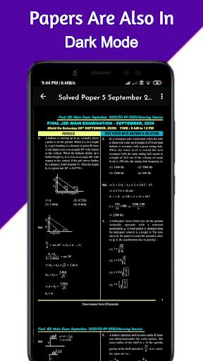 JEE Mains Solved Papers Offline screenshot 5