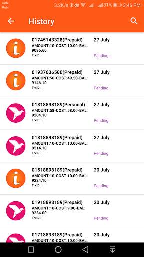 iRecharge: International Mobile Topup screenshot 5