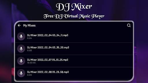 DJ Mixer : DJ Music Player screenshot 4