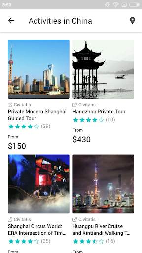 China Travel Guide in English with map screenshot 4