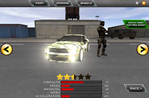 Army Extreme Car Driving 3D screenshot 3