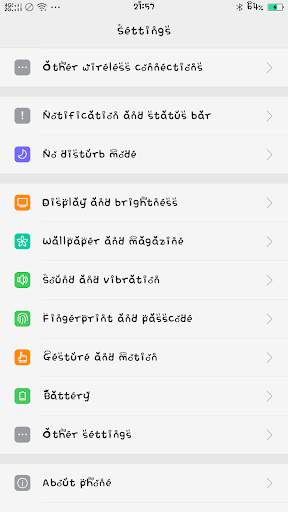Cute Font for OPPO screenshot 2