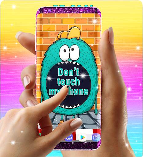 Don't touch my phone wallpaper screenshot 6