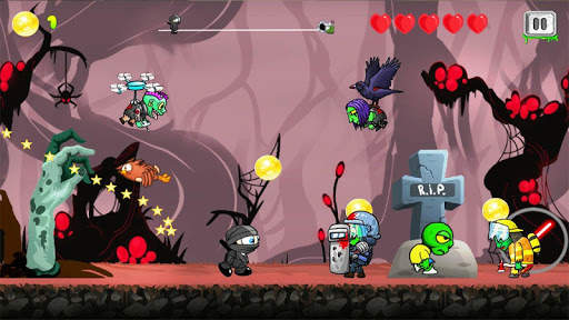 Little Ninja Run : An Adventure Survival screenshot 2